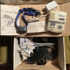 Dog Shock Collar Fence Transmitter In-Ground Pet Containment Boundary Kit 