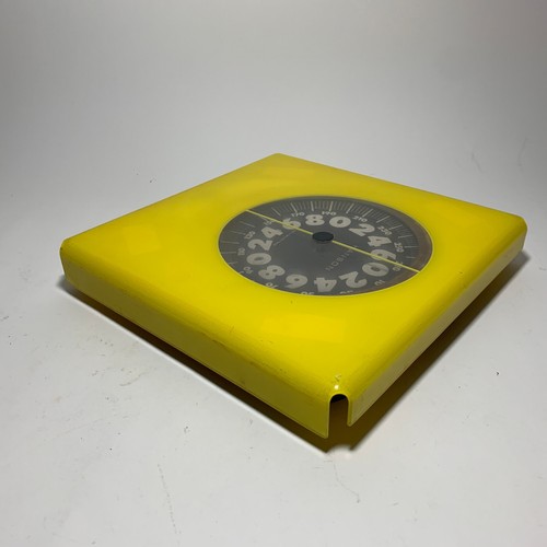 Rare 1970 Lucite HANSON Yellow Mod SPACE AGE Mid Century Modern Bathroom Scale - Picture 13 of 15