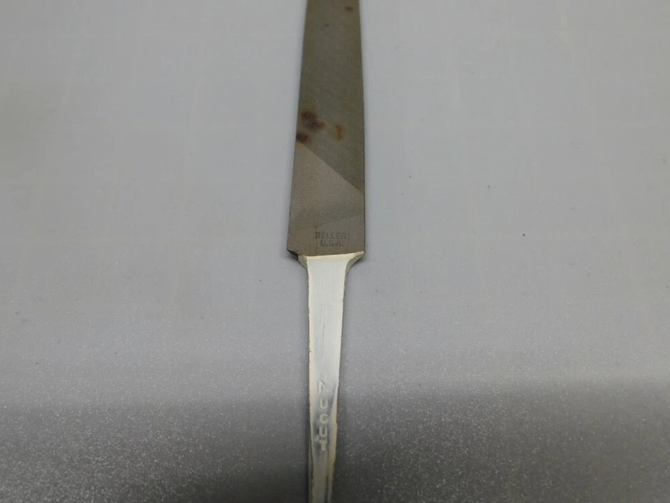 Heller Barrette 1 cut 4 inch Swiss Pattern File Made in USA (1 file) - Image 3 of 4