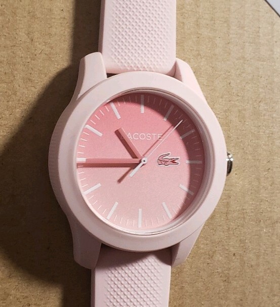 lacoste silicone watch