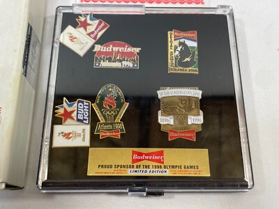 US OLYMPIC 1996 ATLANTA LIMITED EDITION COLLECTOR PIN SET COA