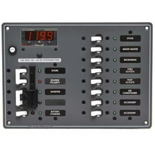 Blue Sea Systems Boat Distribution Breaker Panel 8462500 | 120V AC