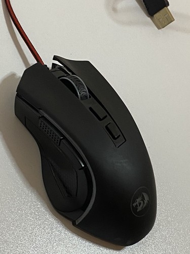 Redragon M602 RGB Wired Gaming Mouse RGB Spectrum Backlit Ergonomic Mouse Gri... - Picture 5 of 8