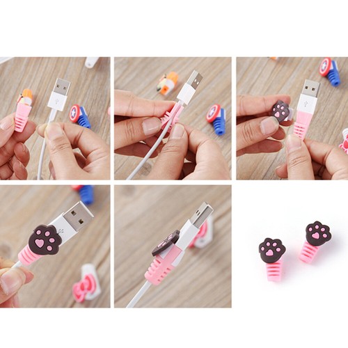 8 PCS Attaches De Câble Crochets De Cordon Adhésifs Sangles De Câble - Zdjęcie 4 z 11