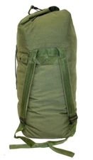 Military Duffle Bag USGI OD Green Nylon Sea Bag Carry Straps Army Duffel