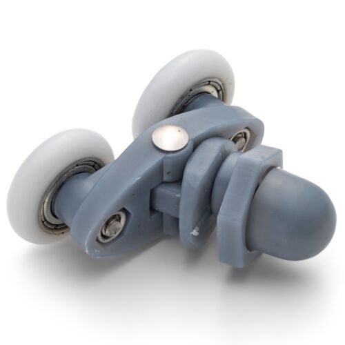Shower Door Rollers Runners Wheels 20, 22, 23,or 25mm diameter, Pack of 4, L006 - Picture 4 of 31