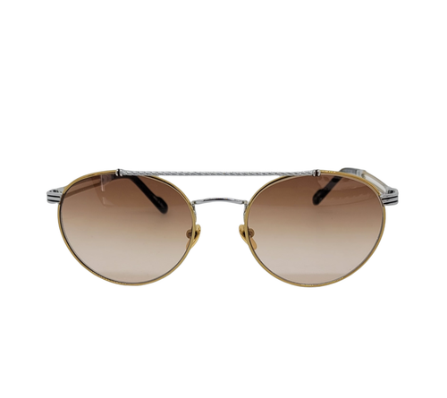 Porta Romana Sunglasses Model 12 with Brown Lenses - 第 1/5 張圖片