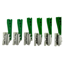 Klammer Wasserabweiser am Dach 6x f&uuml;r Mercedes W124 190er W201 W202 Neu