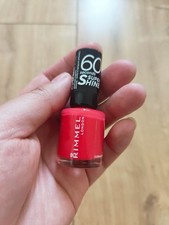 Rimmel 60 Seconds Super Shine Nail Polish - 8 ml, 430- Coralicious