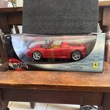 Hot Wheels Die Cast Ferrari 360 Spider Collectibles Exclusive 1:18 Scale