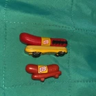 Vintage Hot Wheels 1993 Oscar Mayer Weiner Mobile 3" Toy Car and Whistle
