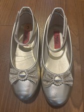 Rachel Shoes Girls Eilana Gold Ankle Wrap Size 3