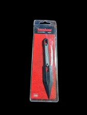 Cuchillo de hoja fija Kershaw Inverse 1397X 8Cr13MoV punta de lanza negra NUEVO en paquete
