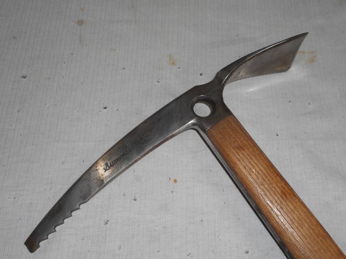 Ice Axe Sapporo KADOTA Summit Japan Wooden Shaft 75cm 800g Vintage
