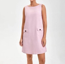 Women Decorative Pockets Mini A-Line Dress - A New Day Pink XS