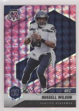 2021 Panini Mosaic Variations NFC Pink Camo Prizm Russell Wilson #203 0t6c