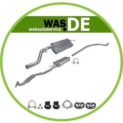 Auspuffanlage für Opel Corsa D 1.4/1.4 LPG ab Bj. 2006-, Auspuff - Bild 1 von 4
