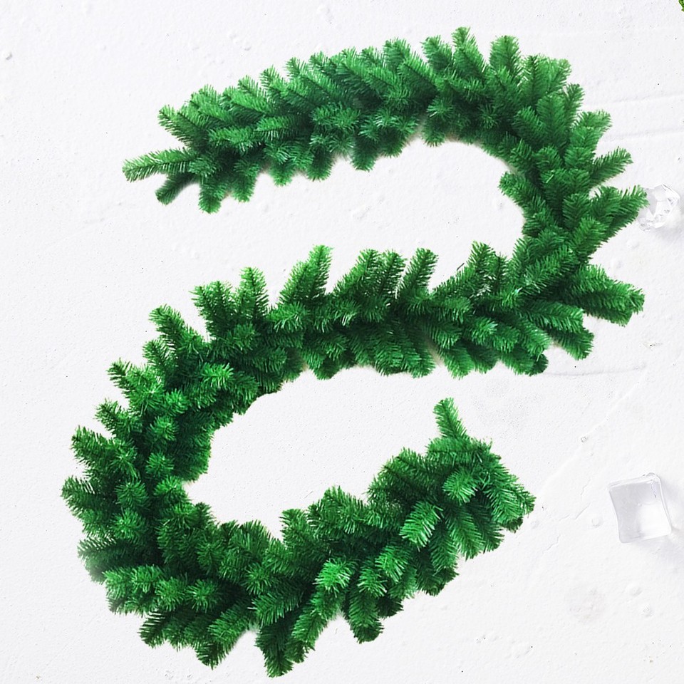 Vine Display Reusable Christmas Rattan Vine Decoration Green for Wedding Home Wall ...