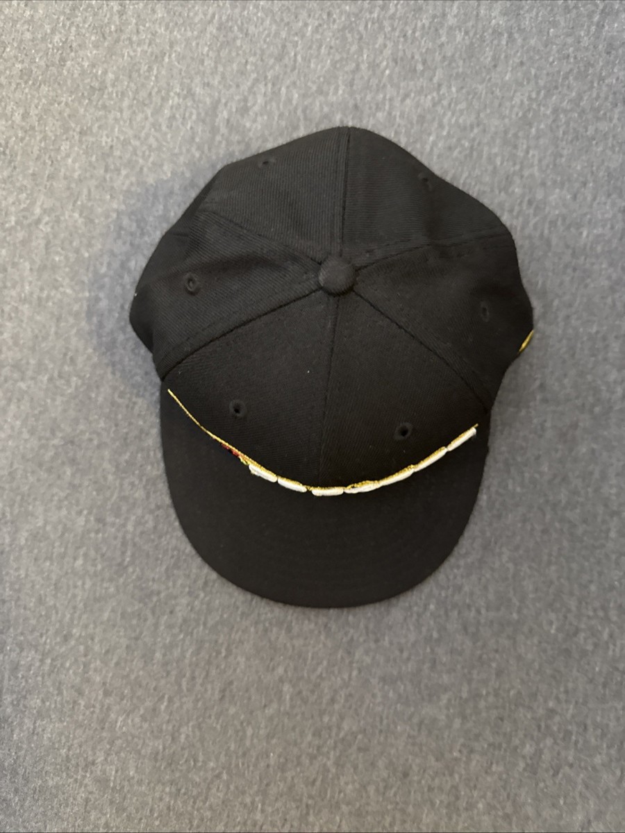 Casquette New Era 59FIFTY Pittsburgh Pirates – Noire, Taille 7 1/8, Ajustée