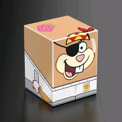 Pirate Sandy SpongeBob Squarepants Squaroes Deck Box NEW