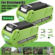 PACK MAX 40V 6.0Ah For Greenworks G-MAX Lithium Battery 29472 29462 29252 20202