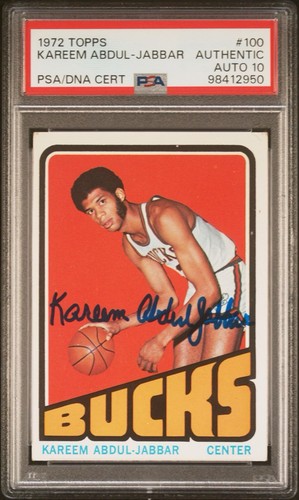 1972 Kareem Abdul-Jabbar #100