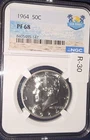 1964 (P) Kennedy Half Dollar NGC PF-68
