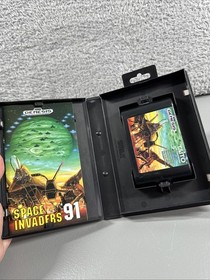 Space Invader '91 Sega Genesis MINT CIB Complete in Box