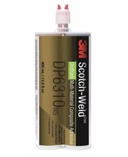 3m Epoxy Adhesive, DP6310NS Series, Clear, Dual-Cartridge DP6310NS 3m DP6310NS