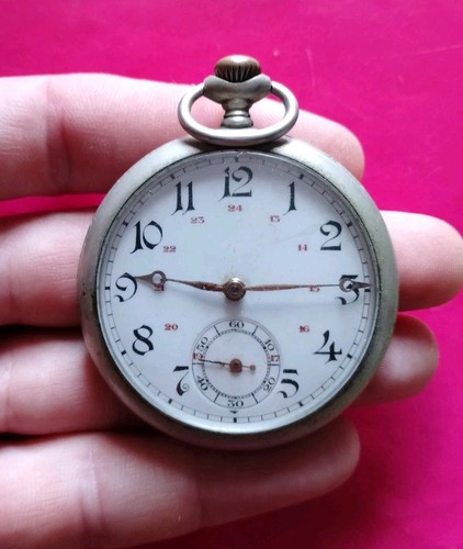 Swiss Vintage Pocket watch.For repairs. - Picture 19 of 20
