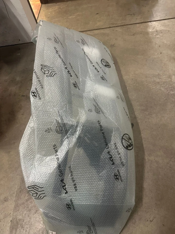 ⭐GENUINO⭐ Nueva cubierta de parachoques superior delantera OEM Hyundai Sonata 2024 86510L1510 Foto 3 de 4