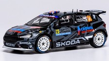 Rally Car Model Scale 1:43 Ixo Model SKODA FABIA RS N.23 RALLY2 MONTE C...