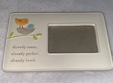HALLMARK Ceramic Nursery Photo Frame Nest Bird