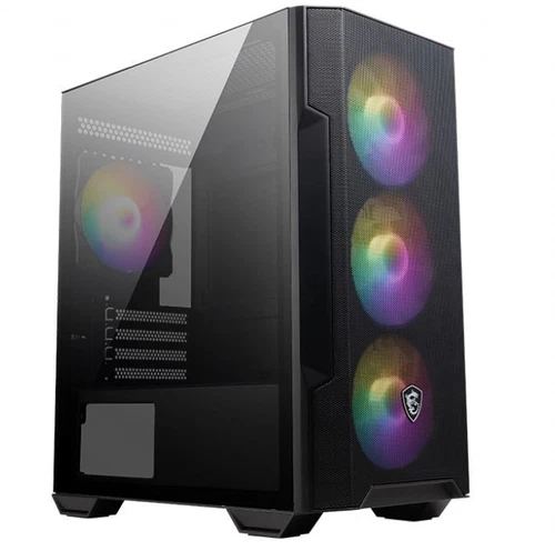 MSI MAG FORGE M100R Micro ATX Case, 1x USB 3.2, 2x USB 2.0, 1x Audio, 1x Mic,...