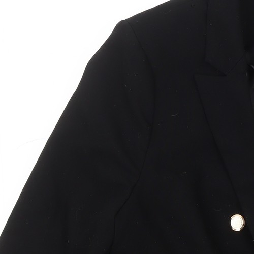 Blazer corto negro muy para mujer talla 14 - Imagen 11 de 12