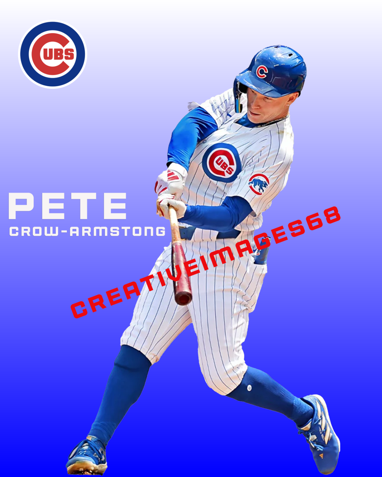 Pete Crow-Armstong 8x10 Photo Chicago Cubs All-Star | eBay
