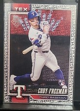 2026 Topps Series 1- Cody Freeman RC- Spring Training Foil