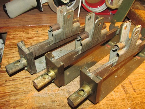 Vintage Rhode Arrow Fletching Jigs, R/Helical Clamp, 3 Fletch Register, Lotx3,GC