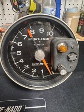 Autometer 3903 Sport-comp 5 Monster Tach 10k Rpm Shift Light Powers On