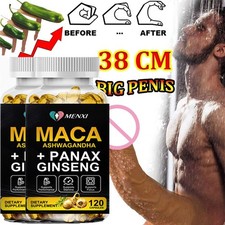 1 BEST-MALE ENLARGER THICKER LONGER BIGGER 3" GROWTH BOOST STAMINA 240 free ship