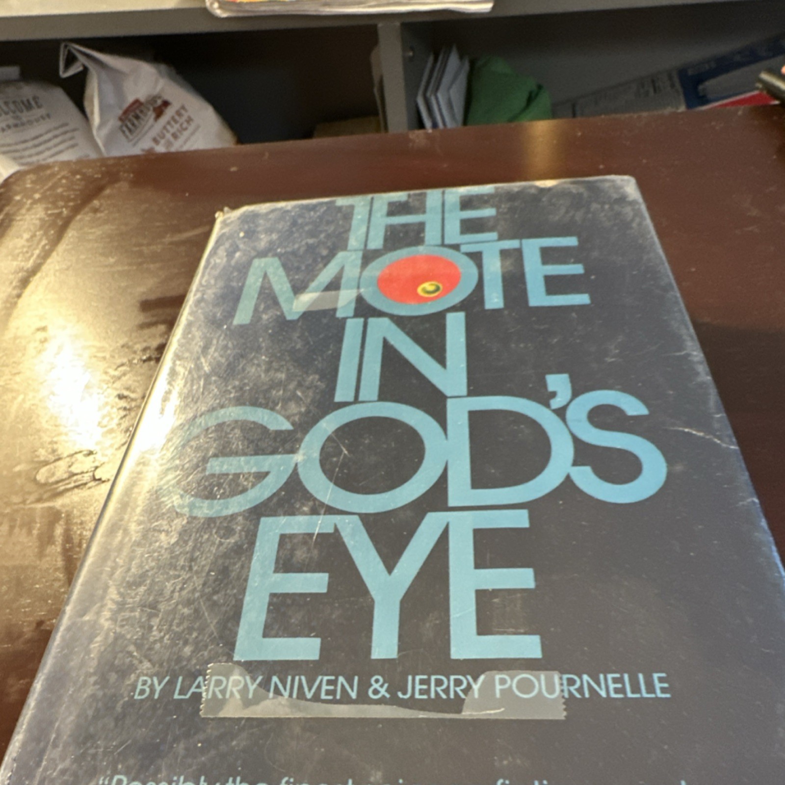 Simon and Schuster The Mote in God's Eye Niven Pournelle Hardcover 1974 Sci-Fi