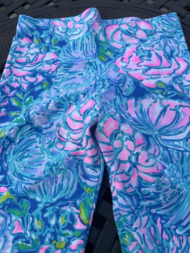 Lilly Pulitzer ~ Girls Maia Legging ~ In Full Bloom ~ Size XL 12-14 - Picture 2 of 5