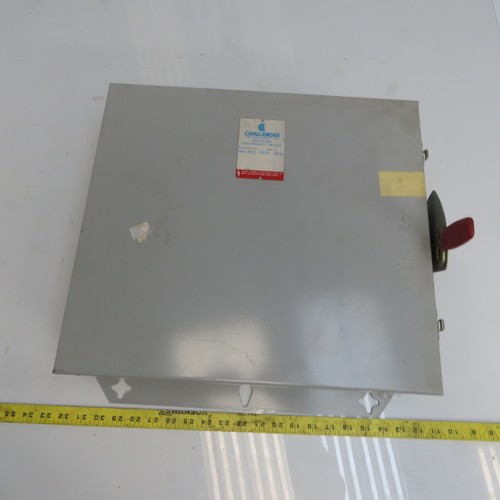 Challenger RHD661NF 30A 600V 240VDC 6-polig Sicherungsfrei Trennschalter - Bild 1 von 8