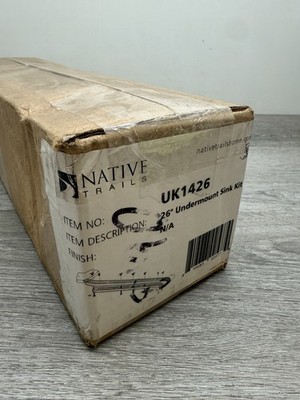 Native Trails UK1426 Metal 26'' Undermount Installation Kit