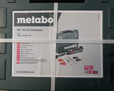 Metabo MT 18 LTX Compact 613021860  Akku-Multitool ohne Akku, mit MetaLoc Koffer