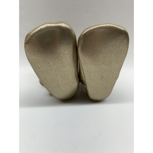 Rising Star Baby Gold Rüschen Stiefel Runde Spitze Slipper 3-6 Monate - Bild 7 von 8