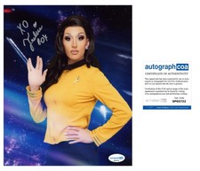JACKIE COX SIGNED RUPAUL’s DRAG RACE DRAG QUEEN 8x10 PHOTO - ACOA COA