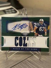 2025 Certified Pieces of The Game Patch Auto /25 - Jeff Saturday