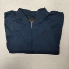 Jordan Track Jacket Men XL Blue Full Zip Lined Nike Air Wings Windbreaker 843100