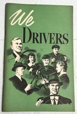 Vintage 1959 General Motors Safety Book On Driving "We Drivers"
